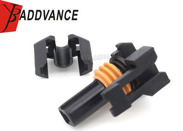 12065172 Weather Pack Connector Kit 1 Pin Female Connector With Black Housing