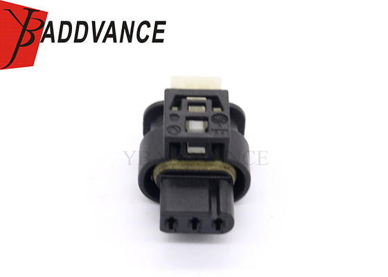 7 615 490-04 Hirschman PA66 GF25 Female 3 Pin Waterproof Connector For BMW