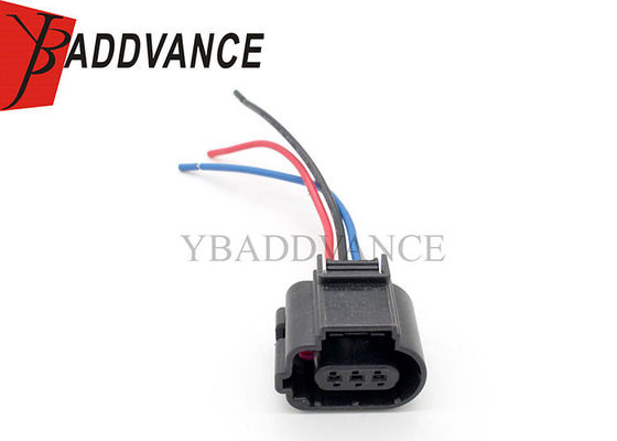 TE 3 Way Wire Pigtail Connector For Vw Audi 8K0973703 F / 1670588