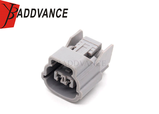 Electrical Waterproof PBT GF 15 Female Auto 2 Pin Fan Connector With Terminal