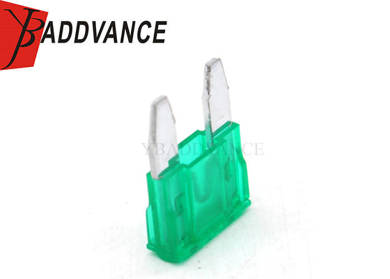 30 Amp Green Mini Blade Fuses APM / ATM Automotive Blade Fuse For Truck Cars