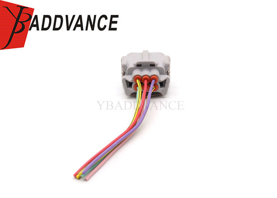 Waterproof Automotive Female 6 Pin Headlight Connector Wire Harness For Toyota Corolla