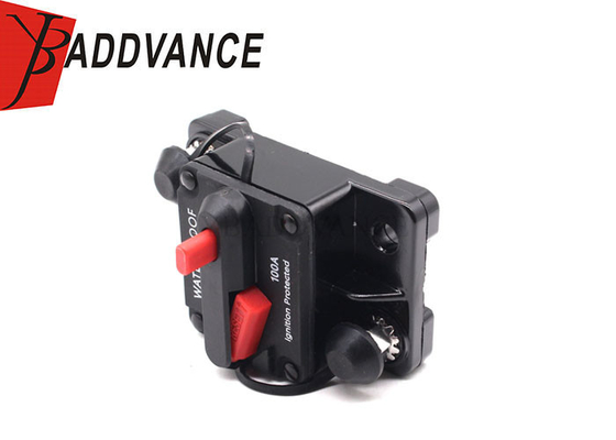 Waterproof Ignition Protected High Amp Manual Reset Dual Stud 100A Circuit Breaker