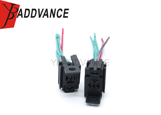 5 Pin 12V DC 30/40Amp Interlocking Relay Socket Harness Base Style SPDT 