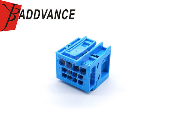 6Q0972883C 12 Pin Female Flat Contact Housing with Contact Locking for VW Audi Skoda