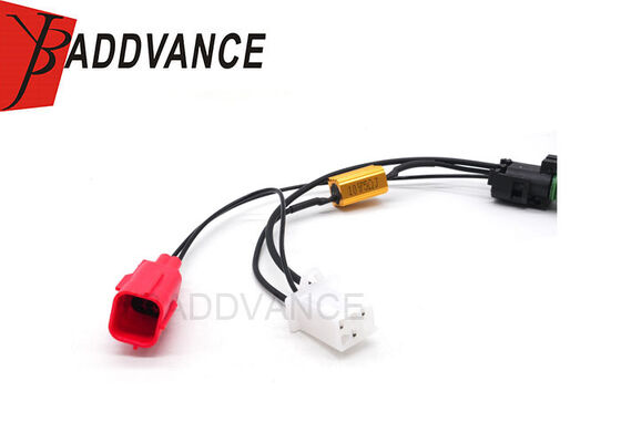 ELEC-1049 Customized 2 Pin 4 Pin Male Female LED Headlight Harness for Honda Grom125 2022+