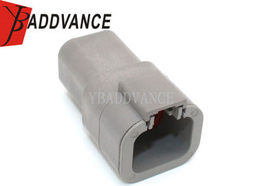Male Deutsch Dtp Connectors / Deutsch Industrial Connectors 4 Pin DTP04-4P