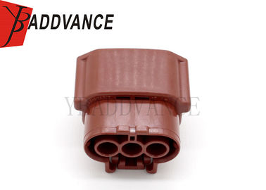 Brown Color Sumitomo Automotive Connectors 3 Pin Female 6189-7710 6189-0780