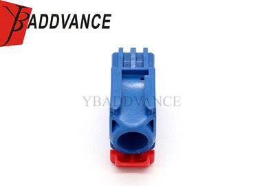 Blue 1 Pin Female Amp Connector Housing 19123 TE Connectivity Unsealed