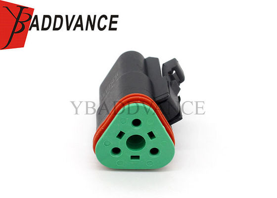 DT06-3S-E004 Deutsch Automotive Connectors DT 3 Way Black Female Plug Connector