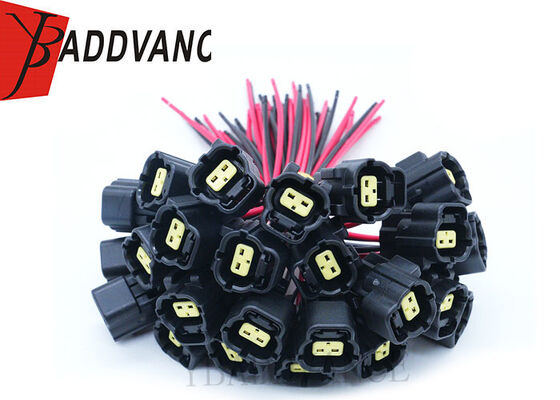 174352-2 2 pin connessione sensore femminile cablaggio imbracatura si adatta Mazda